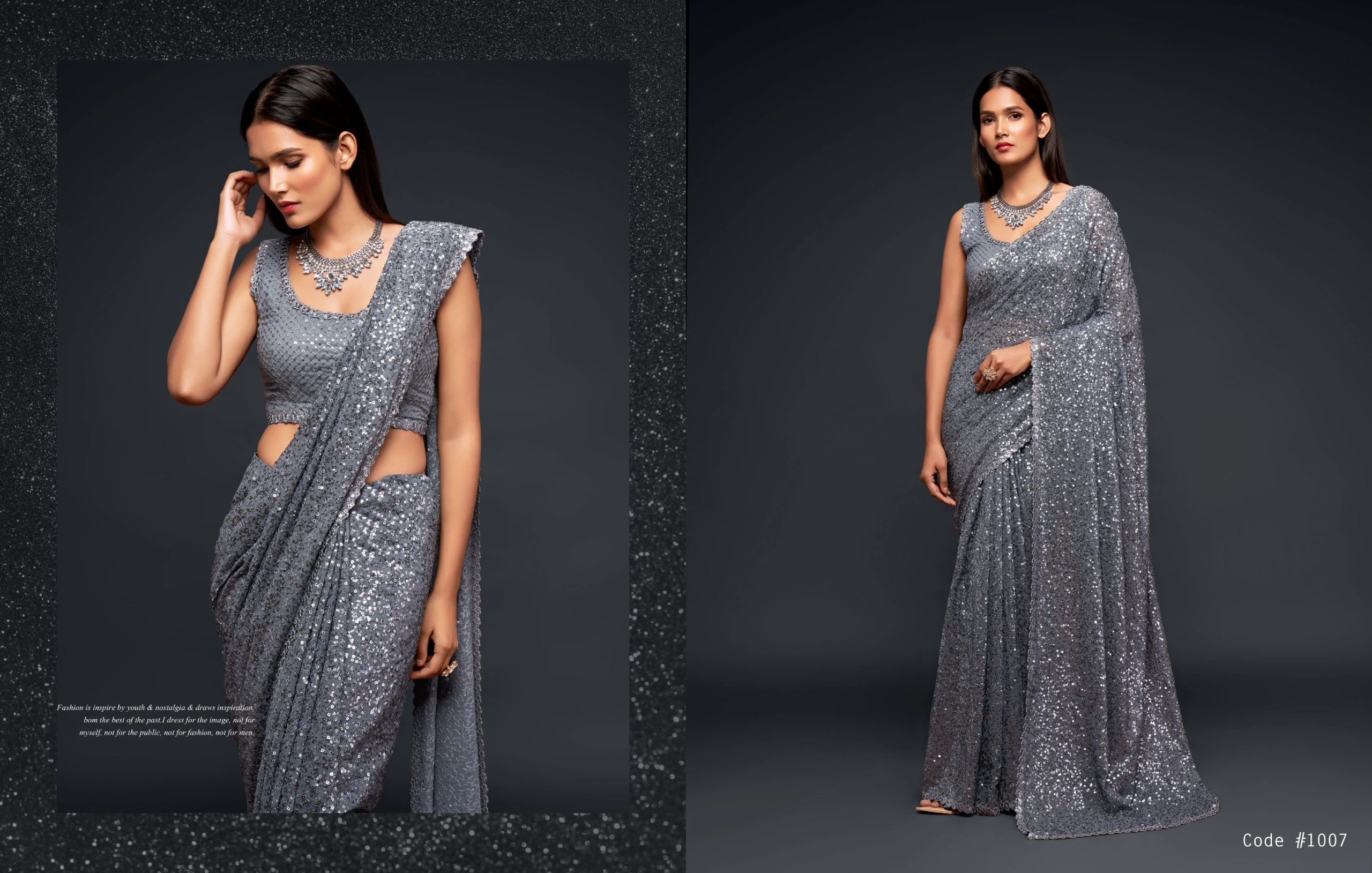 Zeel The Starlit Sarees Vol 1 Fancy Wholesale Designer Sarees Catalog — Wholesale Sarees, MPA wholesale from Surat - Gallery Image 3